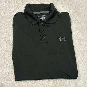Under Armour Men's Dark olive Polo Shirt
